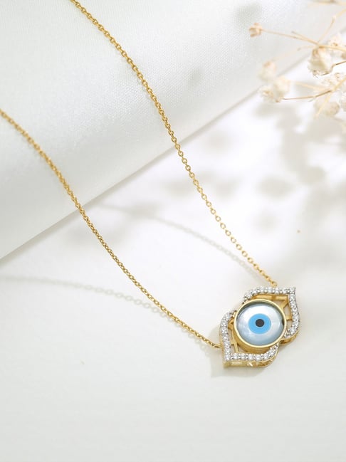 Malabar Gold and Diamonds 14k (585) Yellow Gold Necklace for Women