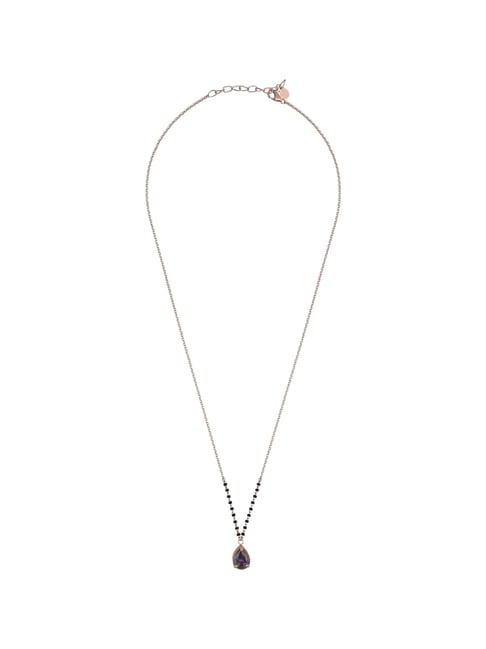 Malabar Gold and Diamonds 18k (750) Rose Gold Mangalsutra for Women