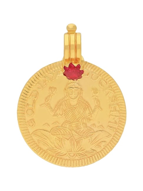 Malabar Gold and Diamonds 22k (916) Yellow Gold Pendant for Women