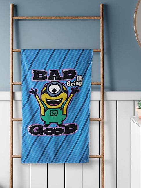 Spaces Wave Ride Cotton Printed Kids Bath Towel