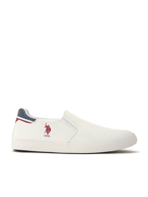 U.S. Polo Assn. Men's CAMPBELL 3.0 Off White Slip-On Shoes-picture-14