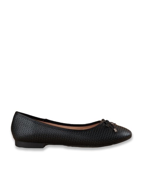 Buy Ginger by Lifestyle Women's Black Ballerinas at Best Price