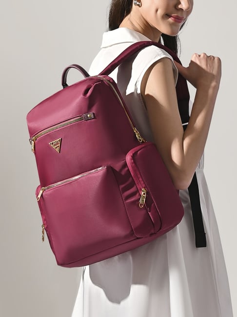 Lavie Maroon Backpack