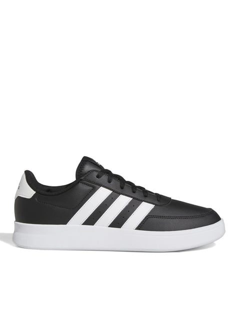 adidas Men's BREAKNET 2.0 Black & White Sneakers-image-20