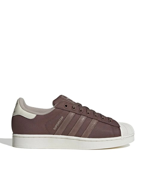 Adidas Originals Unisex SUPERSTAR II Brown & White Sneakers-picture-43