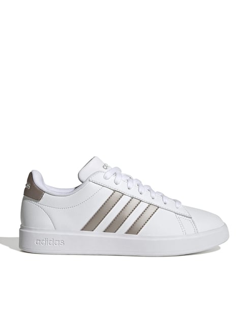 adidas Women's GRAND COURT 2.0 White Sneakers-picture-32