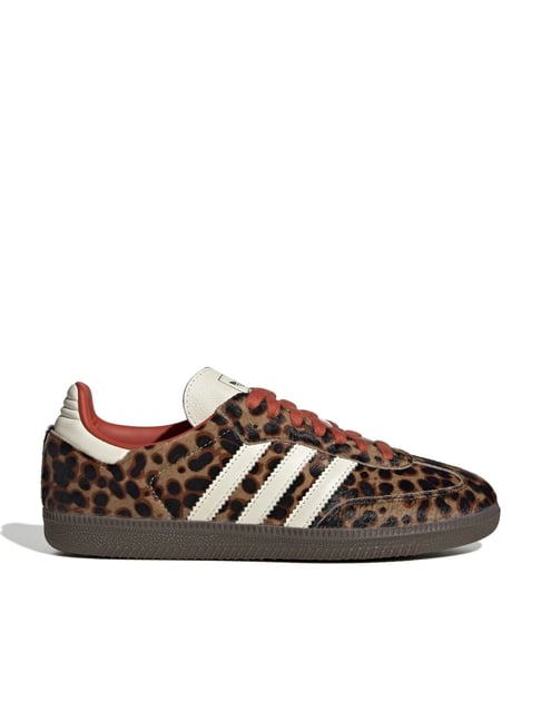 Adidas Originals Women's SAMBA OG W Black & Brown Sneakers-image-24