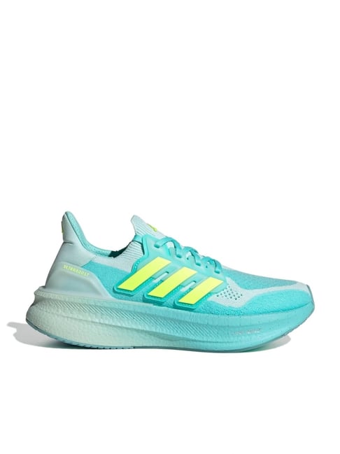 adidas Women's ULTRABOOST LIGHT 2.0 W Turquoise & Yellow Running Shoes-picture-11