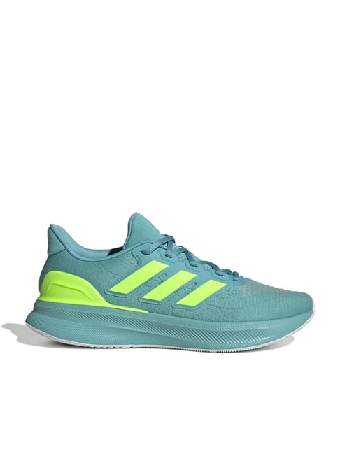 adidas Men's ULTRABOUNCE 2 Turquoise & Yellow Running Shoes-picture-29