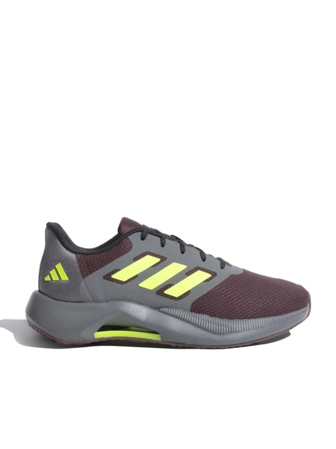adidas Men's jolt runner M Black & Wine Running Shoes-picture-10