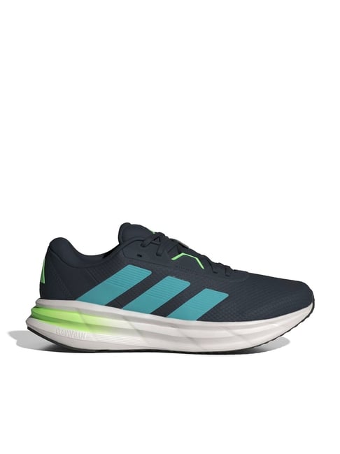 adidas Men's GALAXY 7 M Blue, White & Green Running Shoes