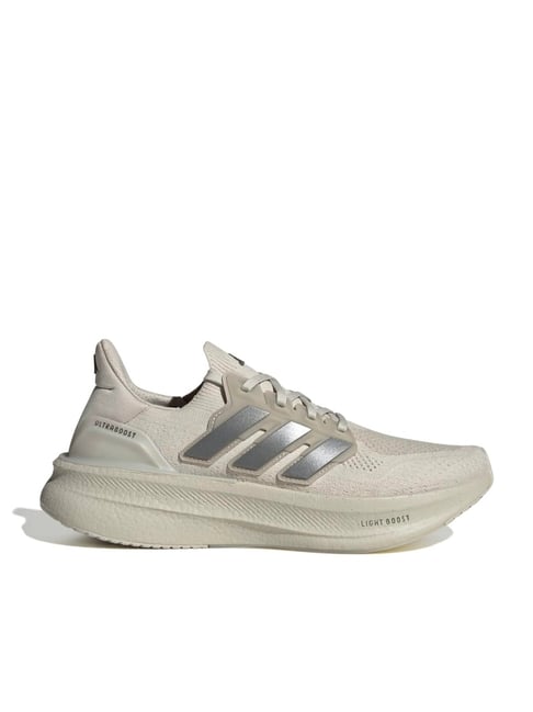 adidas Men's ULTRABOOST LIGHT 2.0 Beige & Grey Running Shoes-picture-20
