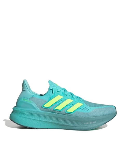 adidas Men's ULTRABOOST LIGHT 2.0 Turquoise, Grey & Green Running Shoes-picture-21