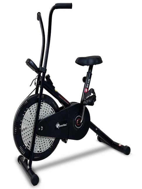 PowerMax Fitness BA-130 Air Bike Exercise Cycle for Home Gym