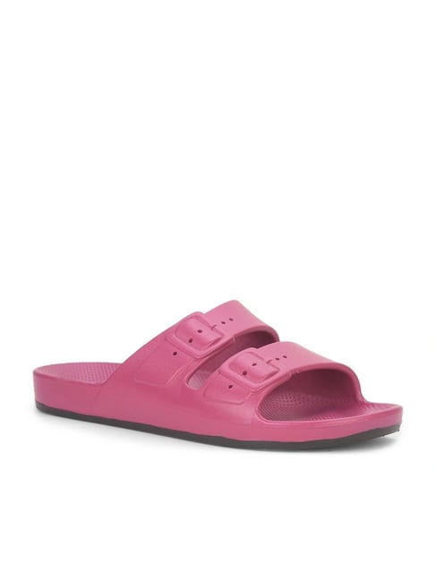 Bata Women's Pink Slides