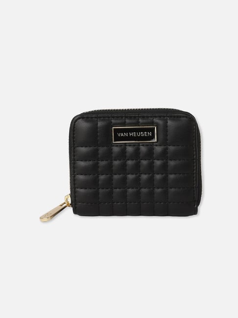 Van Heusen Black Quilted Wallet-picture-31