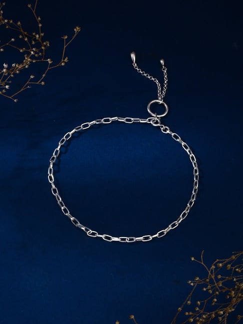 Buy Kicky Perky 925 Sterling Silver Anklet for Women Online At