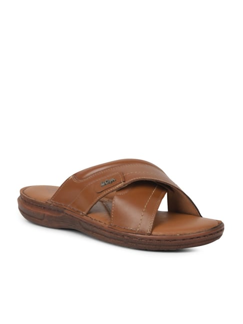 Lee Cooper Men's LC4407C Tan Cross Strap Sandal-picture-41