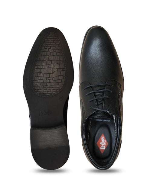Lee Cooper Black Formal Shoes For Men Buy Lee Cooper Men's