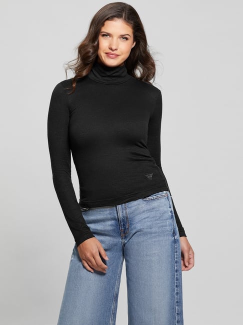 Guess Black Solid Top
