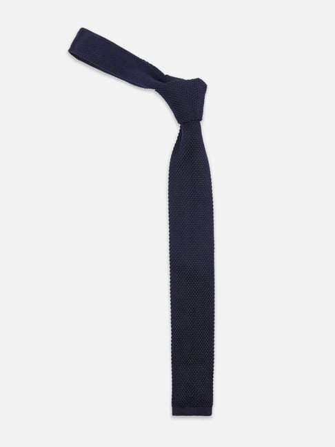 Van Heusen Navy Textured Tie