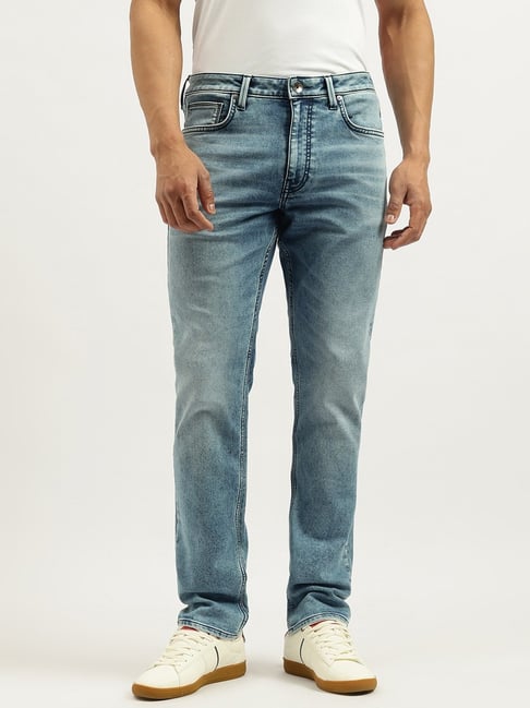 United Colors Of Benetton Blue Straight Fit Jeans-picture-22