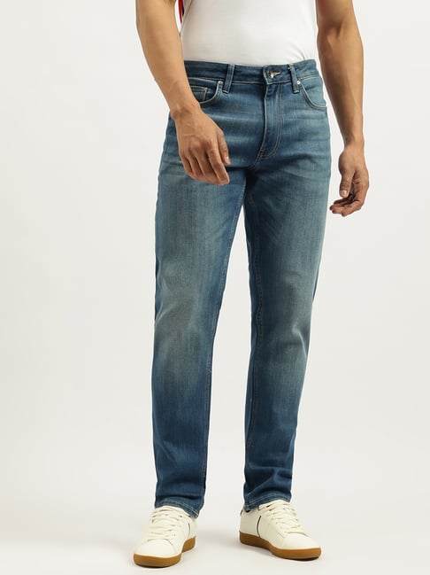 United Colors Of Benetton Blue Straight Fit Jeans-picture-10