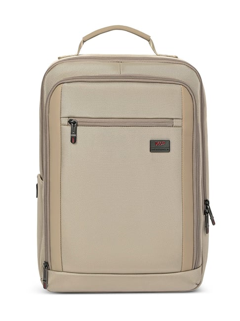 VIP VOGUE Beige Laptop Backpack