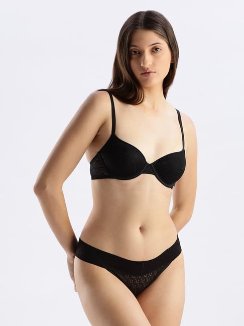 Calvin Klein Underwear Black Fitted Bikini Brief
