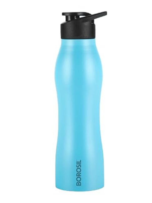 Borosil Blue 950 ml Stainless Steel Water Bottle-picture-23