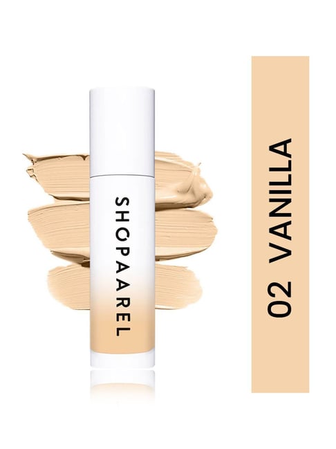 SHOPAAREL Miracle Skin Semi Matte Foundation 02 Vanilla - 30 ml