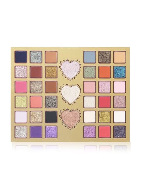 SHOPAAREL Heartbeat Eyeshadow & Highlighter Palette - 60 gm