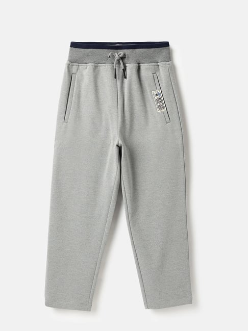 United Colors of Benetton Kids Grey Regular Fit Trousers
