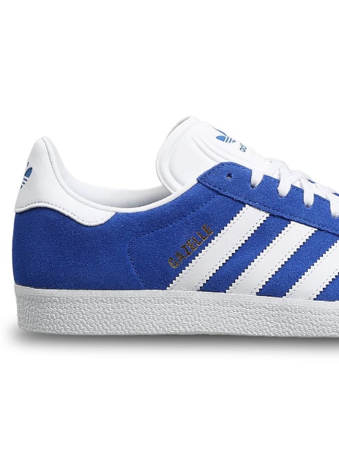 adidas gazelle silver green womens adidas Gazelle Indoor Shoes Lucid Blue 7.5 main image 0