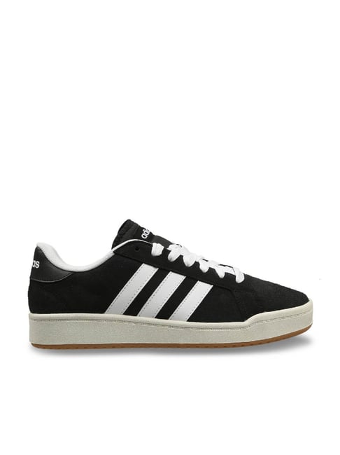 Adidas Men's GRAND COURT BASE 00s IKD Black Casual Sneakers