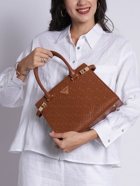 LAVIE Signature Brown Logo Handbag-picture-13