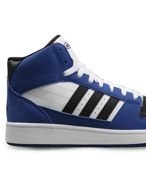 Adidas Men's BREAK START MID IKD Blue Basketball Shoes