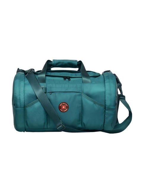 Swiss Military Green Fitpro 36L Gym Duffle Bag