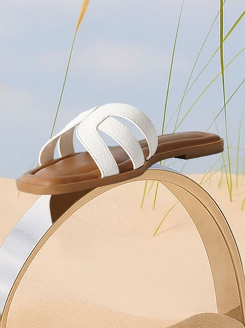 London Rag Women's White Casual Sandals-picture-28