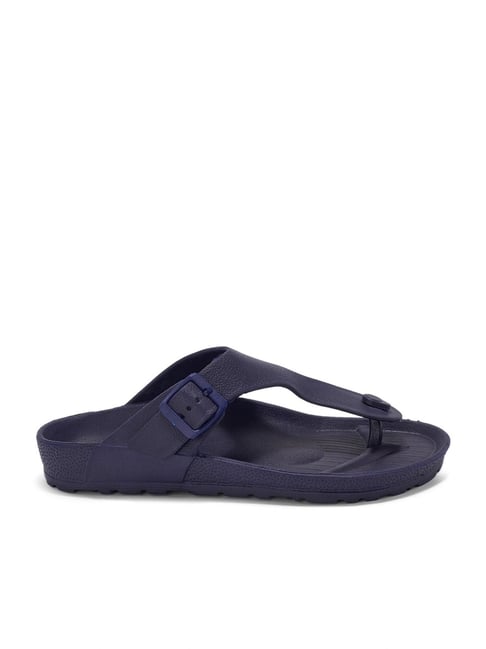 Ajile by Pantaloons Men's Navy T-Strap Sandals-picture-29