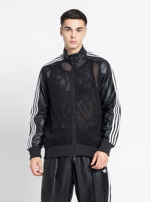 Adidas Originals Black Loose Fit Sports Jacket