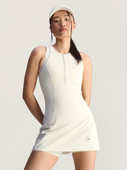 Adidas Beige Tight Fit Dress