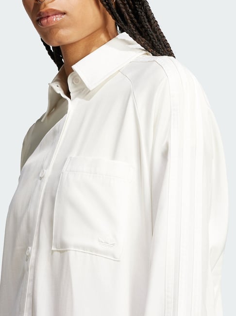 Adidas Originals White Oversized Shirt