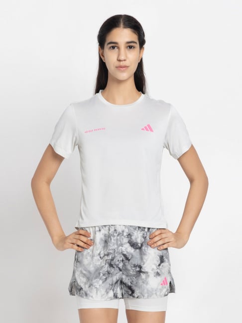 Adidas Grey Regular Fit Sports T-Shirt-picture-15