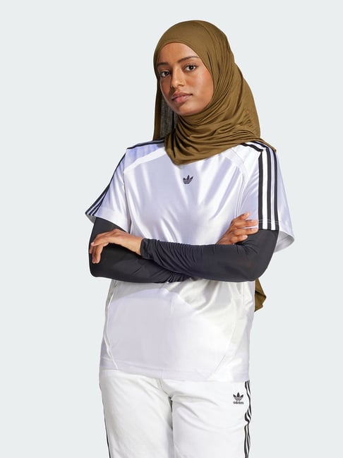 Adidas Originals White Regular Fit Sports T-Shirt-picture-11