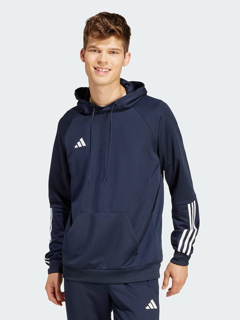 Adidas Blue M SERENO Hoodie-image-47