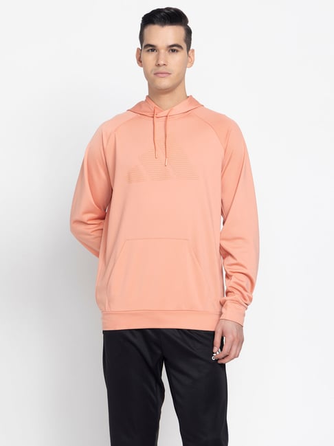 Adidas Red M GG BL HD Hoodie-picture-17