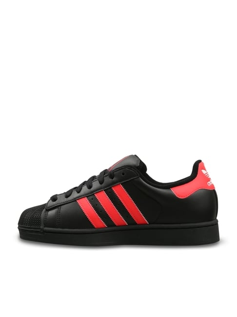 adidas gazelle silver green womens adidas Originals Superstar II Shoes, Core Black / Better Scarlet / Core Black / M 9.5 / W 10.5