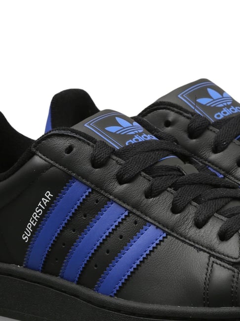 Adidas Originals Men's SUPERSTAR II Black Sneakers