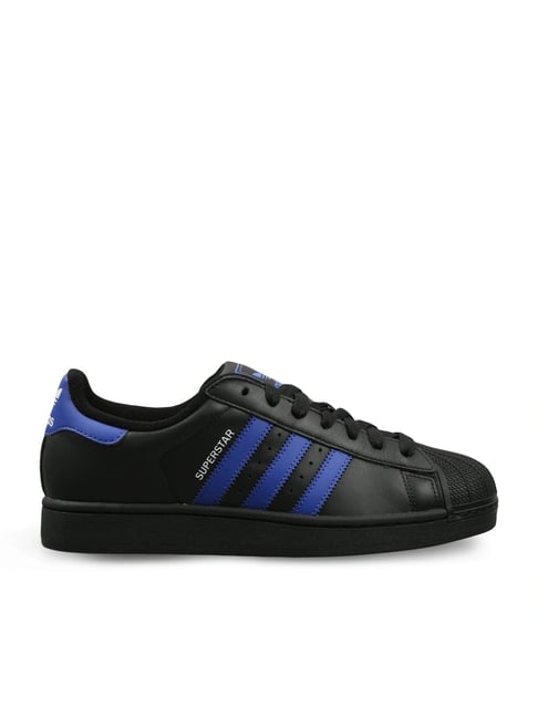 Adidas Originals Men's SUPERSTAR II Black Sneakers